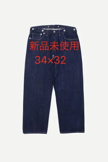 a.presse No.22 워시드 와이드 데님 팬츠