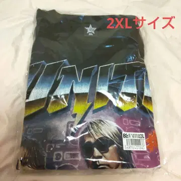 B'z UNITE #02 6/22 한정판 티셔츠 K 아레나 2XL 사이즈