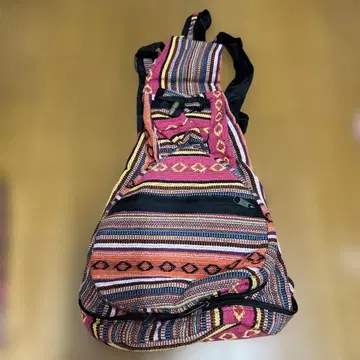 게레 직물 백팩