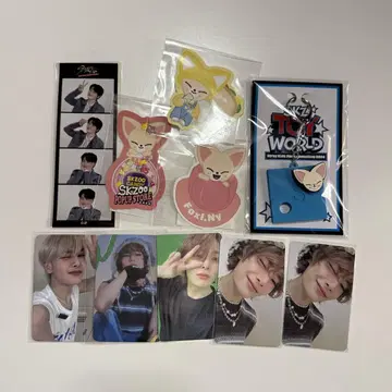 Stray Kids 아이엔 트레이딩 카드 굿즈 세트