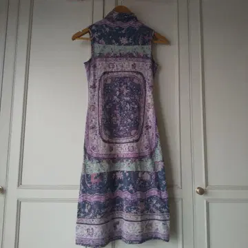 ETRO 슬리브리스 원피스 퍼플 사이즈 40