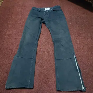 스컬 플라이트 블랙 데님 w30