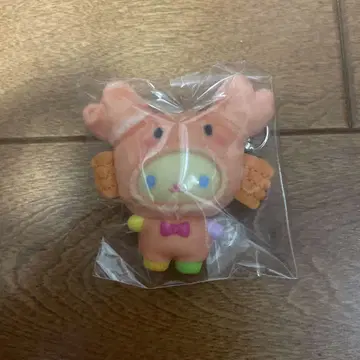 산리오 치비토모 시크릿 키링 미즈노 이키모노 우사하나