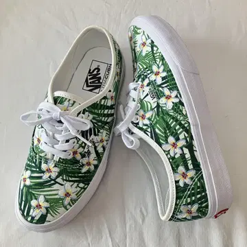 VANS 반스 스니커즈 꽃무늬 24.5 하이비스커스 레어