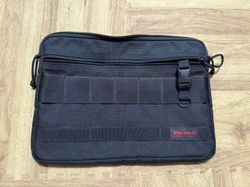 BRIEFING made in USA 클러치백 블랙 A4
