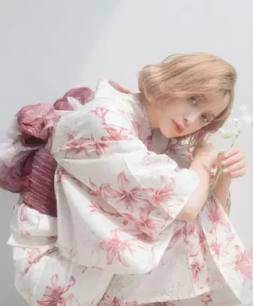 Dita 유카타 여름의 소녀 유리