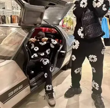 데님 티어스 맨투맨 바지