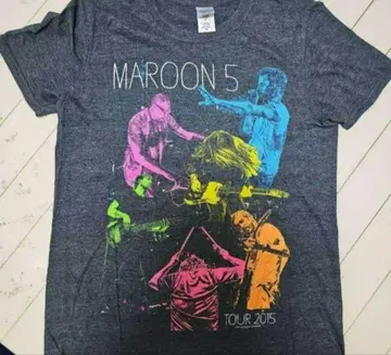 Maroon 5 TOUR 2015 티셔츠 M 사이즈 마룬 5