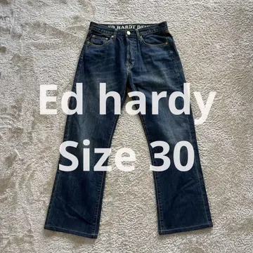 Ed hardy 데님 팬츠 버튼 플라이 사이즈 30