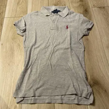 Ralph Lauren 스키니 핏 피케 셔츠 S 그레이