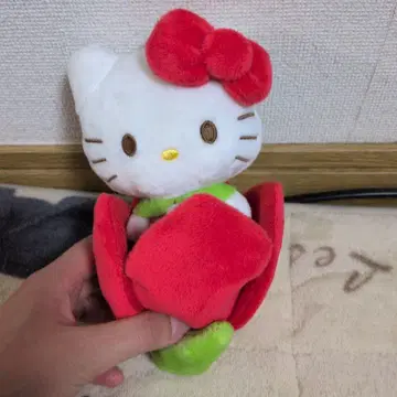 헬로키티 튤립 봉제 인형