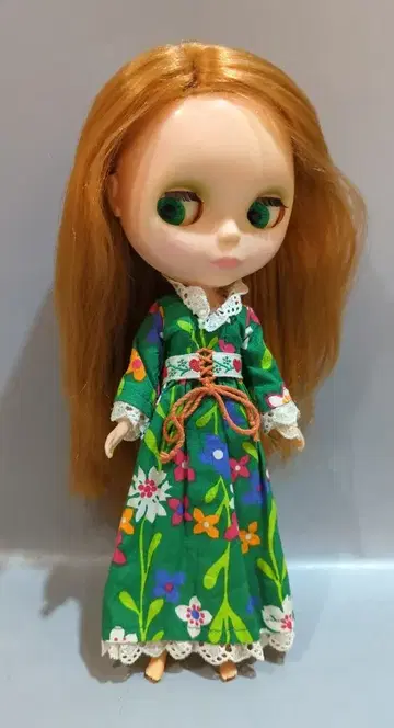 케나 Blythe 빈티지 브라이스 7자리 빨간 머리 사이드 파트