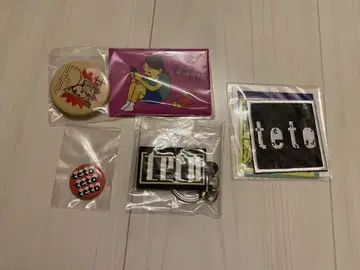 teto 배지 스티커 키링 세트