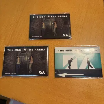 THE MEN IN THE ARENA/캔뱃지 3개 세트