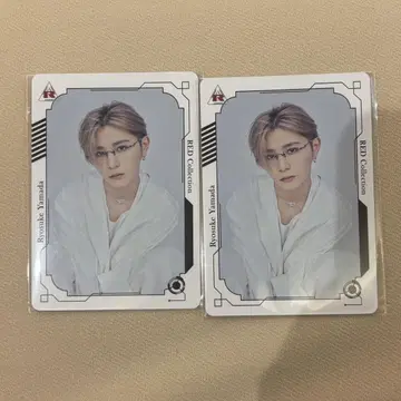 야마다 료스케 RED 비주얼 카드 2장 세트