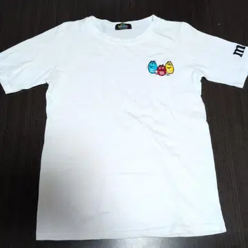 Wassup M&M 캐릭터 자수 티셔츠
