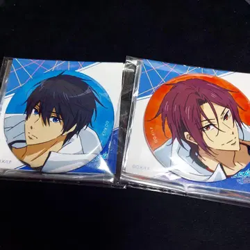 Free! FS 캔뱃지 나나세 하야토 마쓰오카 린