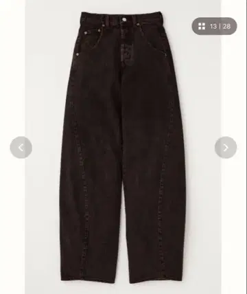 MOUSSY 스트레이트 데님 팬츠