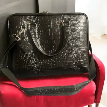 Borse in pelle 악어 엠보싱 천연 가죽 핸드백 2way