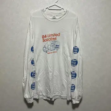 포리미 롱 T XL 사이즈 화이트