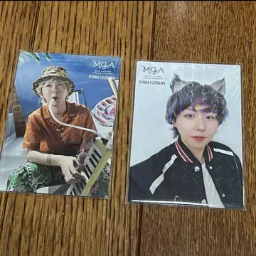 후지사와 료카 포토 카드 2장 레어 N