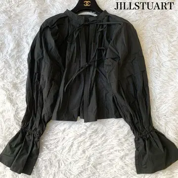 JILLSTUART 블랙 블라우스 블랙 긴팔 프리 사이즈