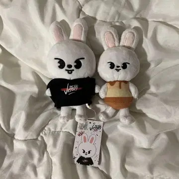 SKZOO PLUSH 미니 Lee 비트 봉제 인형 푸딩 백 참