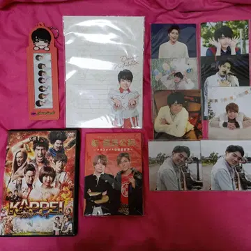 나니와 단시 니시하타 다이고 포토 카드 홀더 카페이 DVD 레터 세트