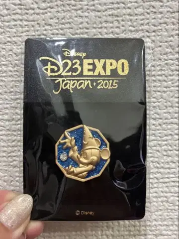 D23 EXPO Japan 2015 미키 마우스 핀 배지