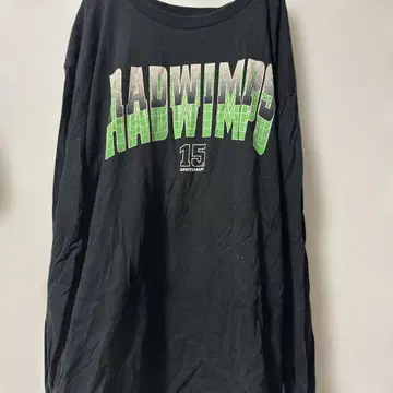 RADWIMPS 2020년 모델 XL 블랙 티셔츠