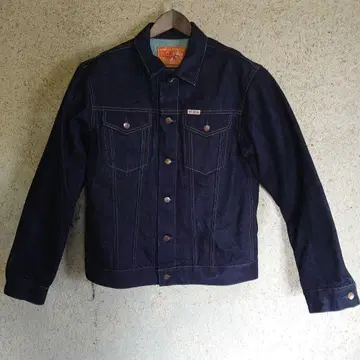 BIG JOHN M106G(000B)23oz 셀비지 데님 자켓 L