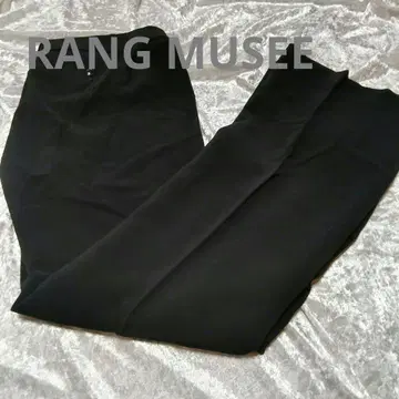 블랙 슬랙스 드로우 스트링 포함 RANG MUSEE M 사이즈