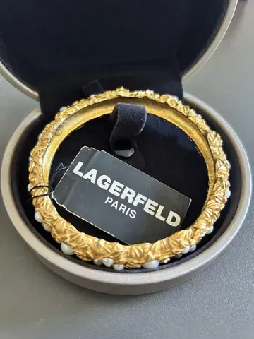 레어 빅 사이즈 KARLLAGERFELD 빈티지 뱅글