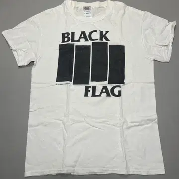 BLACK FLAG 밴딩 티셔츠
