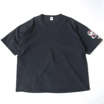 90-00s RUSSEL 블랙 티셔츠 MLB 신시내티 레즈 USA