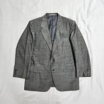 00's 테일러드 자켓 울 혼방 그레이 얇은 소재 노멀 코어 시티 보이