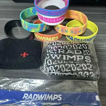 RADWIMPS 러버 밴드, 리스트 밴드 세트