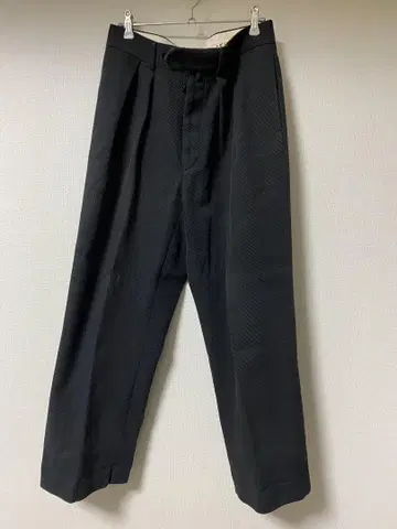NEAT 코튼 칼제 팬츠