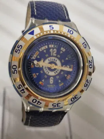 진품 Swatch 스와치 SCUBA200 애틀랜타 올림픽 모델