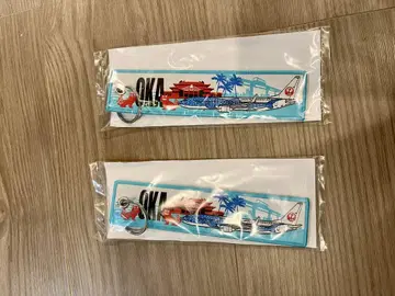 JAL 오키나와 수하물 태그 키링