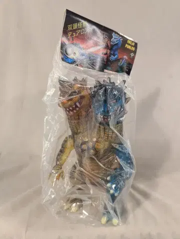 MAXTOY 쌍두 괴수 듀아로스 (클리어 노랑&클리어 파랑 성형)