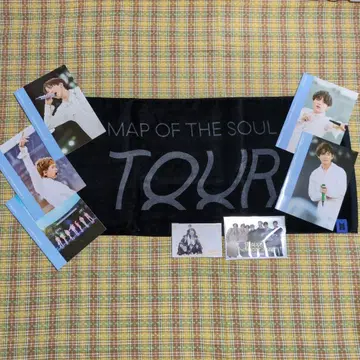 미사용! BTS MAP OF THE SOUL TOUR 타월 외 굿즈