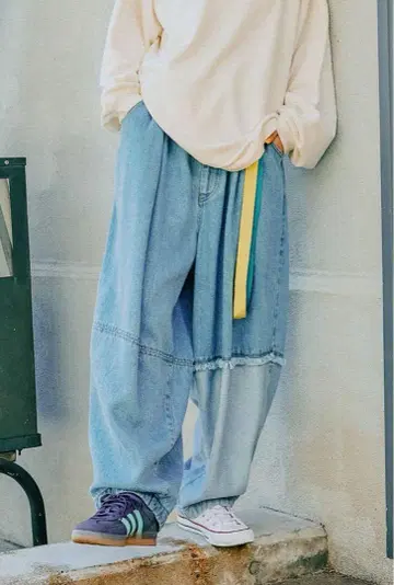 니코앤드 벌룬 리메이크 데님 M 사이즈