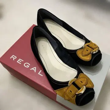 REGAL 스웨이드 펌프스 24.5cm