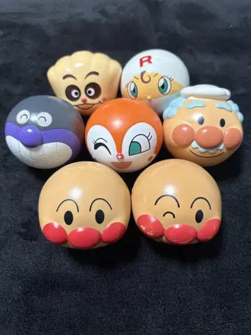 호빵맨 가챠가챠 완구 7개
