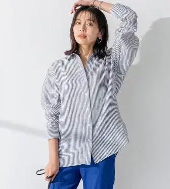 새상품 23구 LIBECO 베이직 셔츠 32 린넨 셔츠