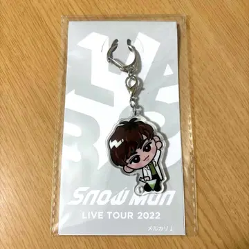 Snow Man 아베 료헤이 스노우 칠 교수형 아크릴 키링