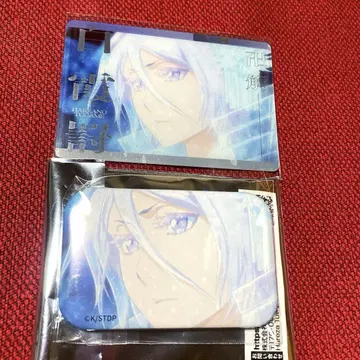 BLEACH 962 후목 루키아 만자카이 화이트 카사 스퀘어 캔뱃지 카드