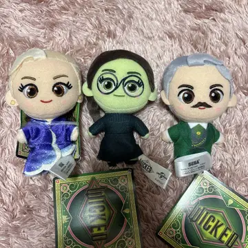위키드 봉제 인형 3종 세트