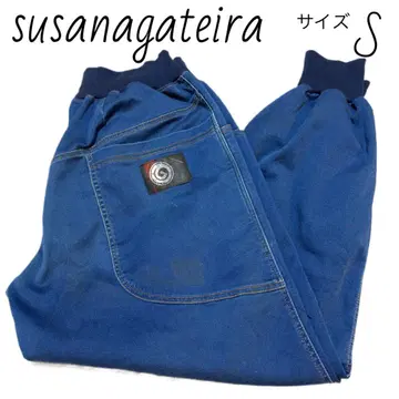 susangateria 데미지 가공 데님 팬츠 사이즈 S 이지 팬츠